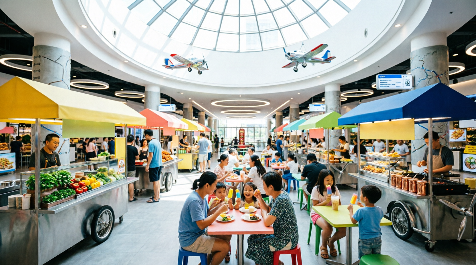 Terminal 21 Pattaya food court